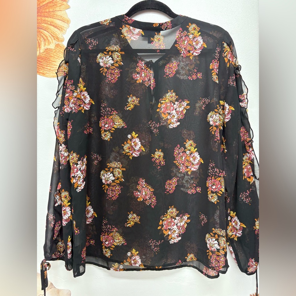 ModCloth floral blouse